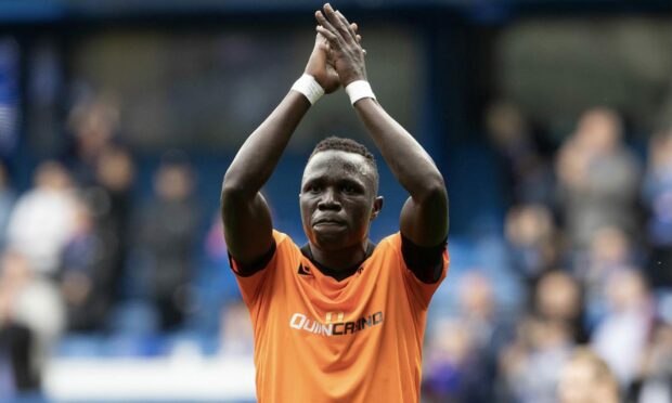 Sadat Anaku turned in an eye-catching display for Dundee United against Rangers