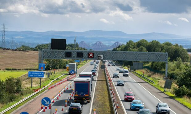 The body of Queen Elizabeth II will be driven down the M90 through Fife.