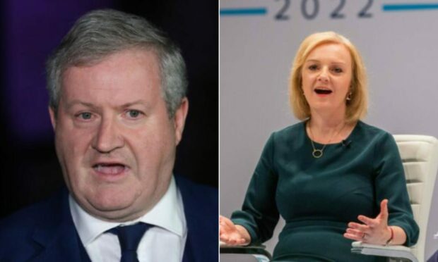 Ian Blackford clashed with Liz Truss.