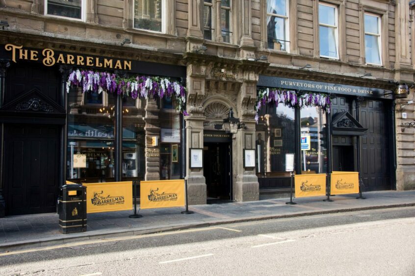The Barrelman is open for a night out in Dundee.