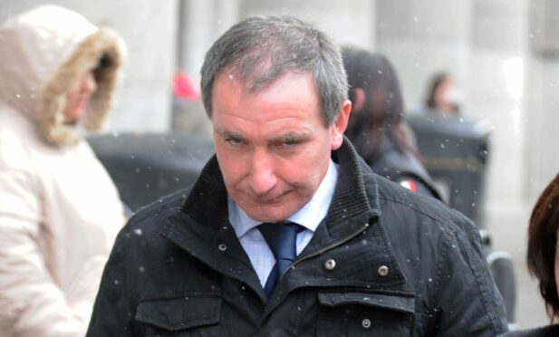 Philip Robertson at an earlier court appearance in Aberdeen.