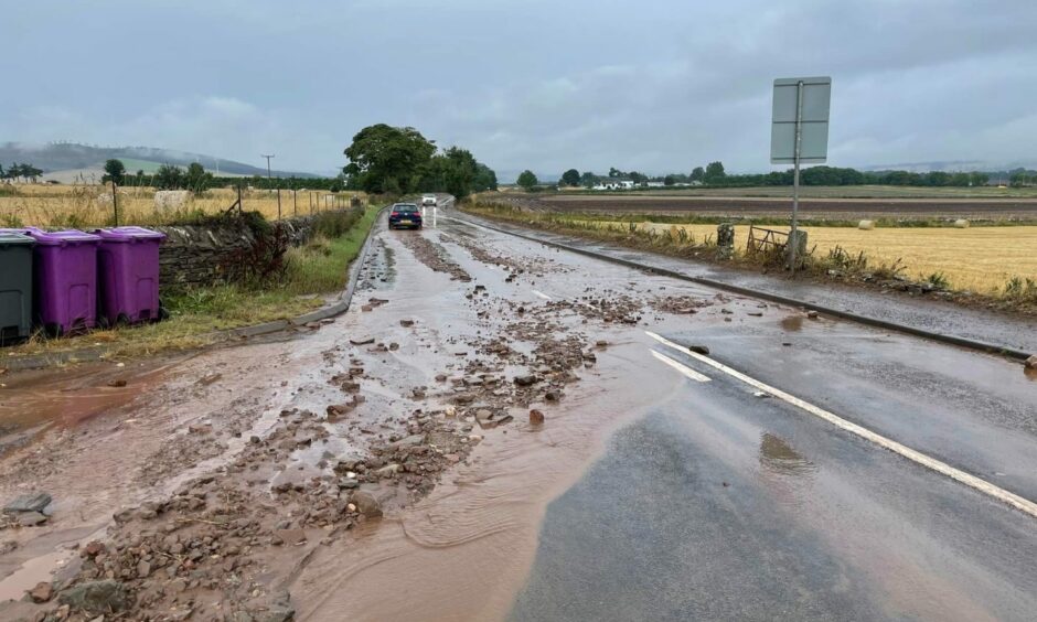 Forfar flooding