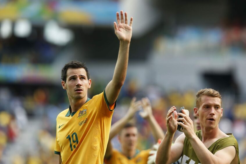 Ryan McGowan at the 2014 World Cup in Brazil.