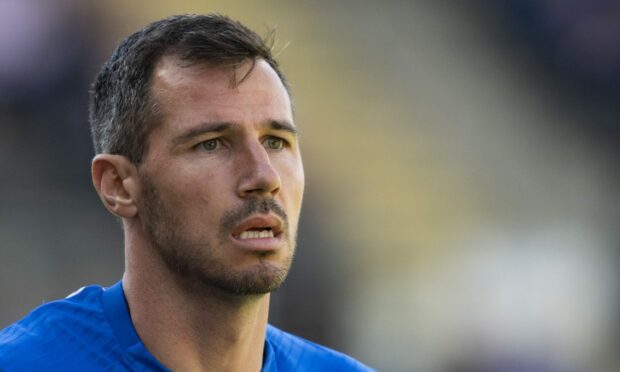 St Johnstone’s Ryan McGowan is an injury doubt for the weekend. Image: SNS.