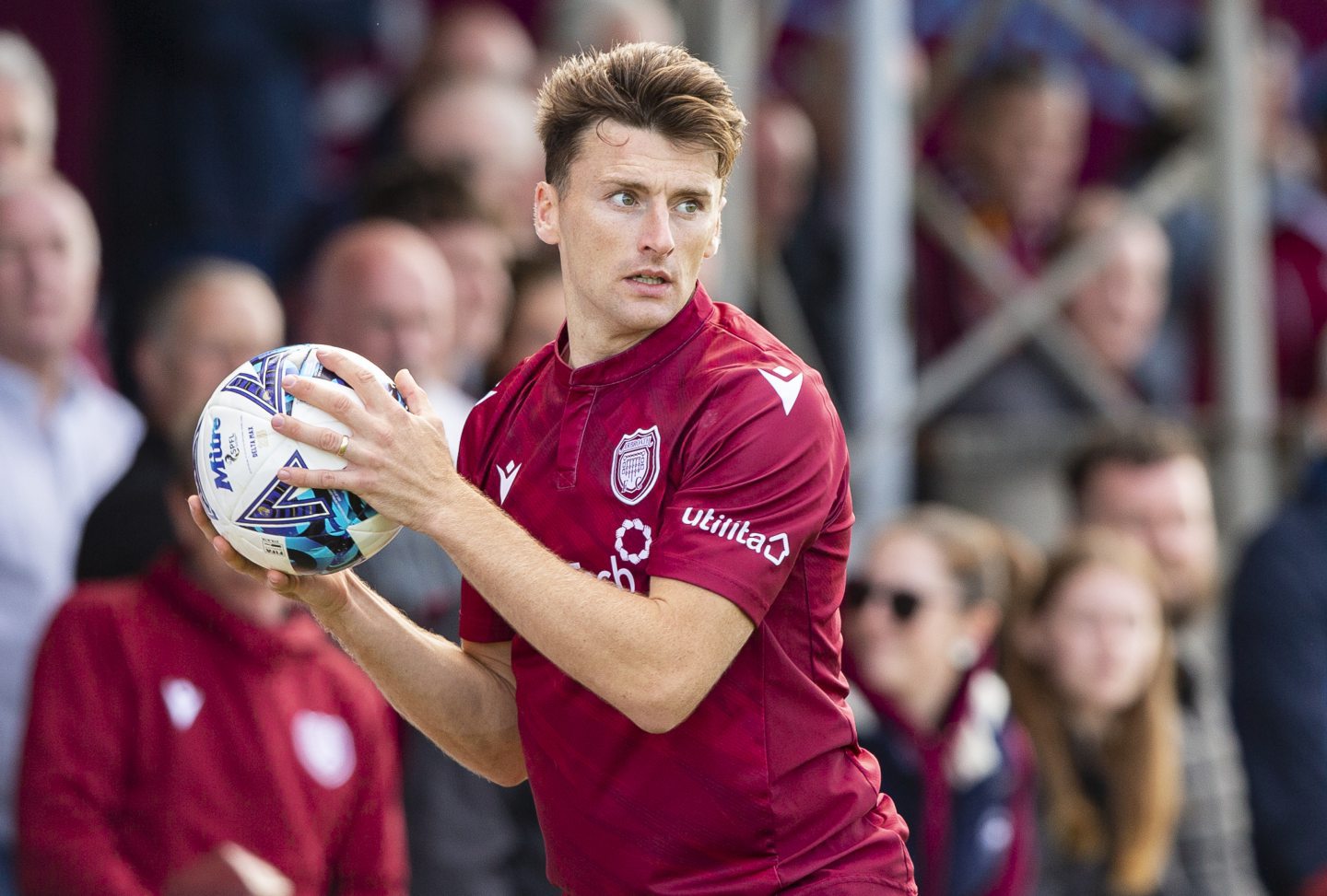 Michael McKenna could be set for a return to the Arbroath team after injury. Image: SNS