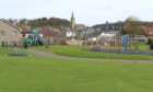 The triple attack happened at John Dixon park in Markinch. Image: DC Thomson.