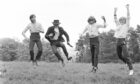 The Rockin Ravens dance troupe jumping - article about dancing through the ages