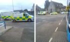 Police and paramedics rushed to reports of a man collapsing at Dunfermline Bus Station,