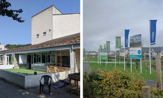 Capability Scotland is planning to move from its facility on Isla Road (left) to Bertha Park to the Bertha Park area. Image Capability Scotland/Emma Duncan.