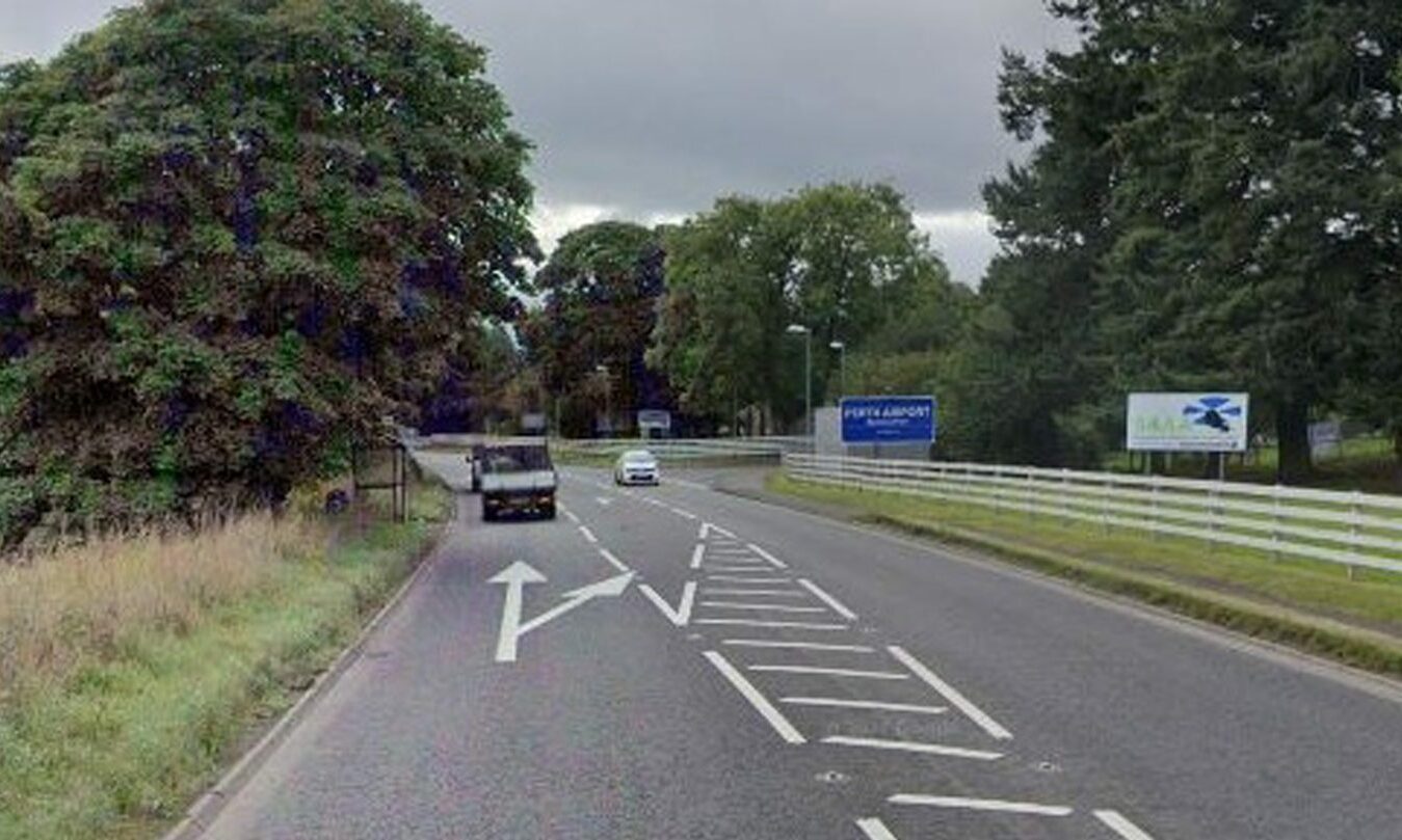 Man taken to hospital after being hit by van near Scone