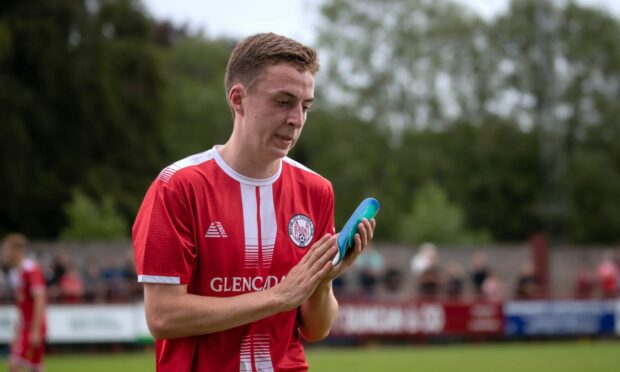 Fraser MacLeod has made an impact at Brechin City. Image: Graeme Youngson/ Brechin City