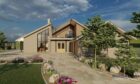 An architect's design of the planned house at Brigton, near Douglastown. Image: Brunton Design/Angus Council