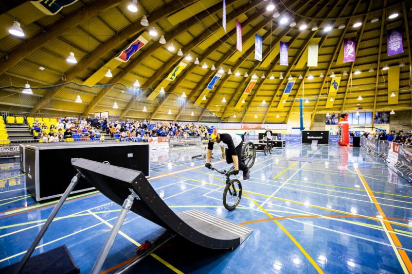 Bell's Sports Centre hosting a cycling event