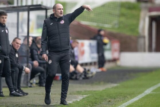 Kelty Hearts boss John Potter. Photograph: Craig Brown.