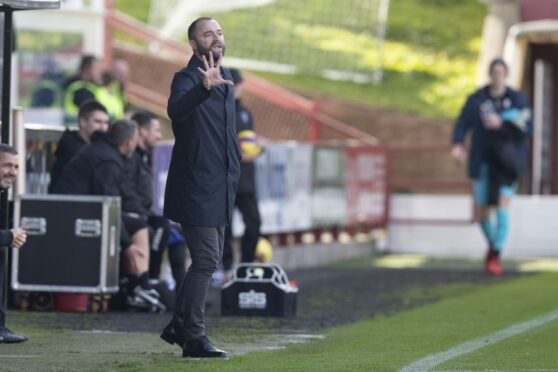 Dunfermline manager James McPake. Photograph: Craig Brown.