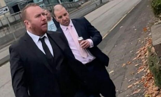 David McCallum (left) and Scott Colville will return for sentencing to Dunfermline next month.