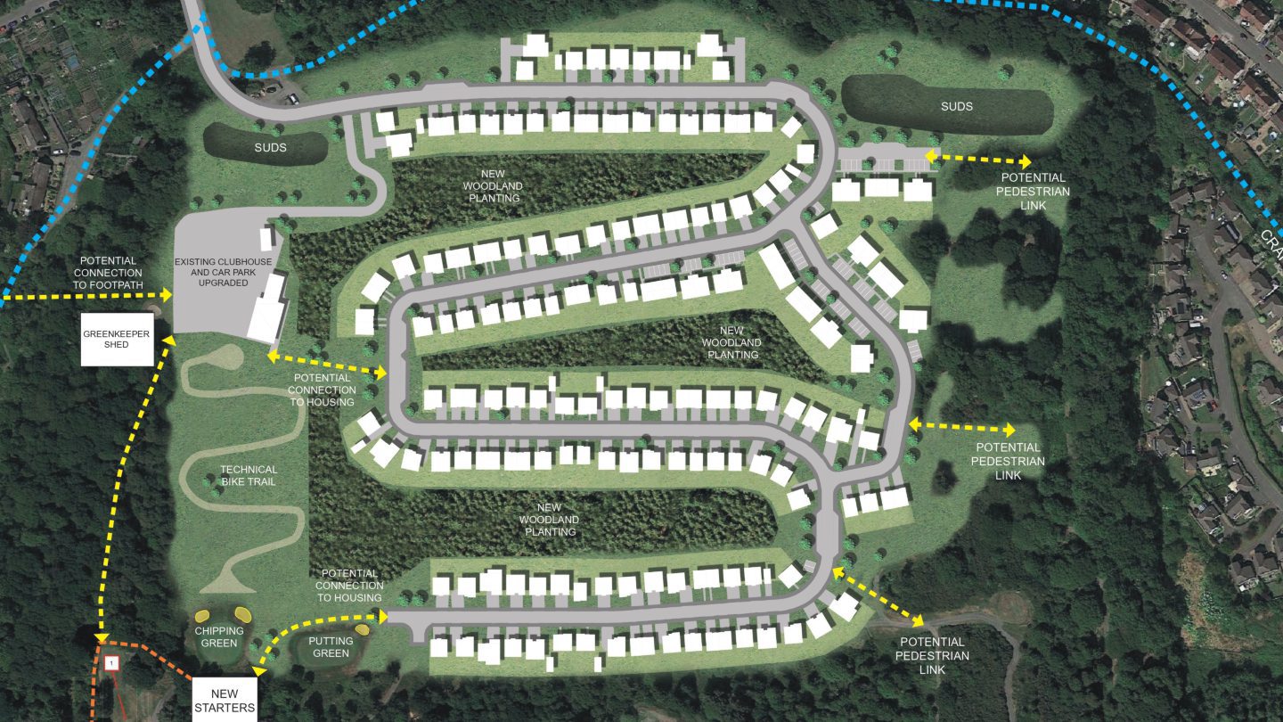 Craigie Hill Plans to cut Perth golf course to nine holes for housing