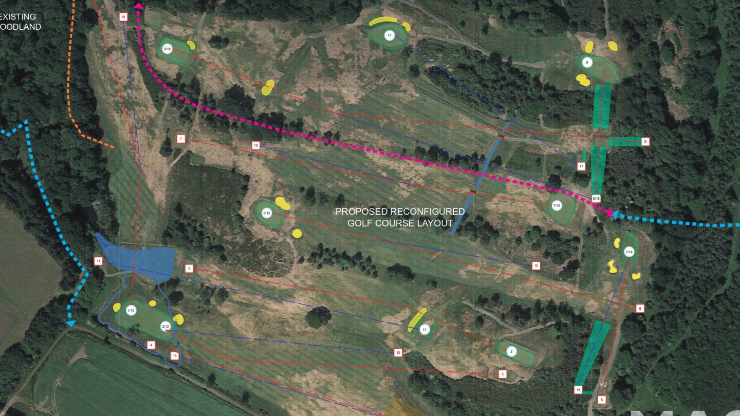 Craigie Hill Plans to cut Perth golf course to nine holes for housing