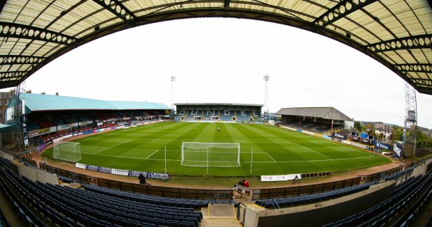 A general view of Dens Park, the home of Dundee FC. Image: SNS