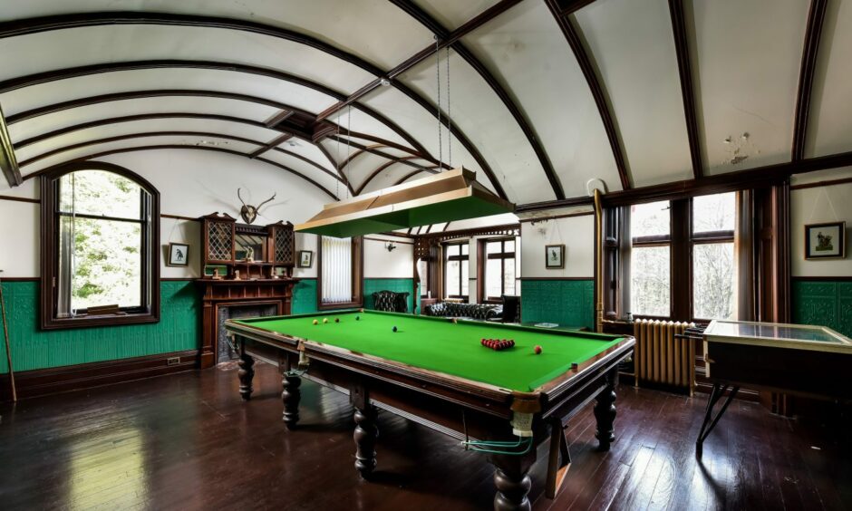 Games room at Druidsmere.