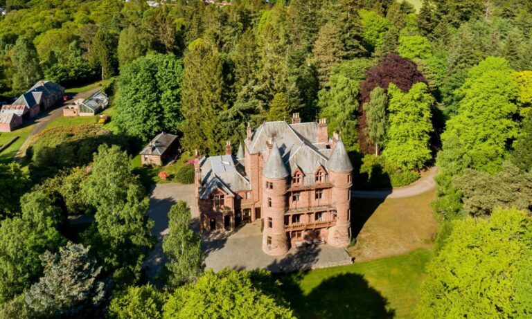 Inside Druidsmere: £1.5 million Blairgowrie castle with its own loch