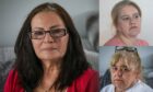 Three women who are speaking about abuse they suffered at Fornethy House residential school in Angus