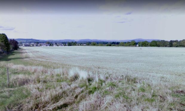 Site of proposed Meigle housing development