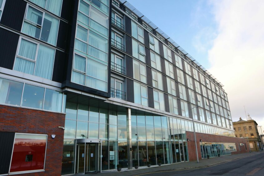 Apex City Quay Hotel in Dundee. Image: Gareth Jennings/DC Thomson.