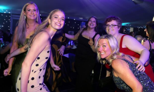 The dancing lasted until the early hours at Courier Business Awards 2022. Image: Gareth Jennings/DC Thomson.