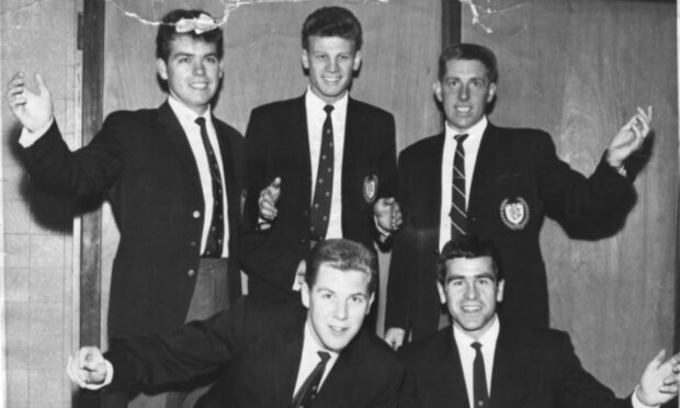 Hammy and The Hamsters pictured during their bid for pop glory in 1964.