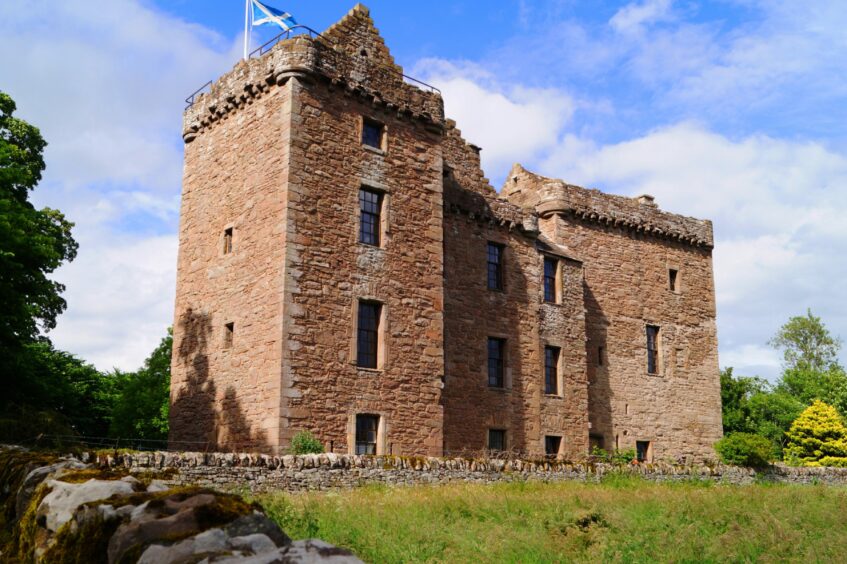 Huntingtower Castle.