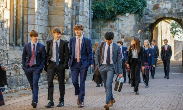 St Leonards School in St Andrews has been named the UK's Independent School of the Year 2022 for International Student Experience. Image: St Leonards Independent School in St Andrews.