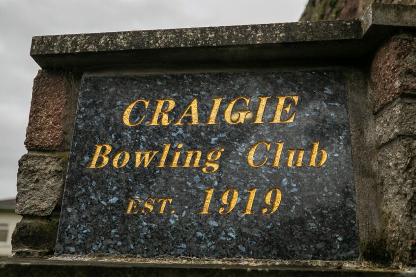The woman president at Craigie Bowling Club in Dundee was told she could not attend. Image: Kim Cessford/DC Thomson