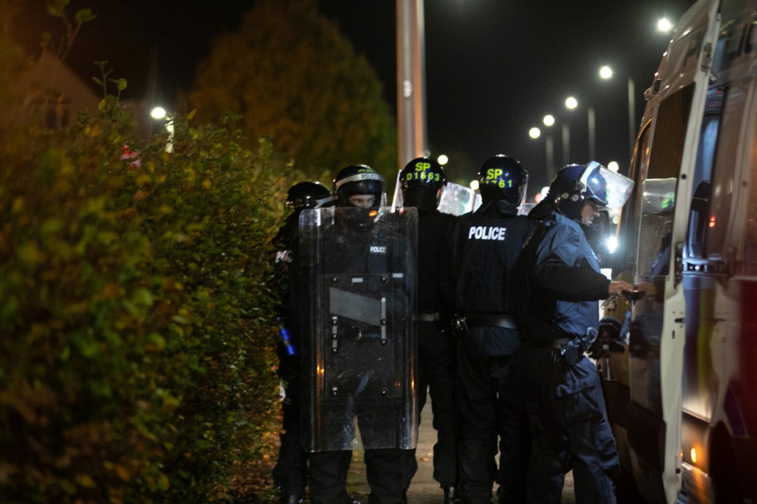 Balgowan Avenue Dundee yobs set 'wall of fire' on Halloween