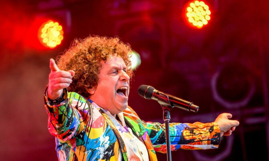 Leo Sayer, still going strong and loving it