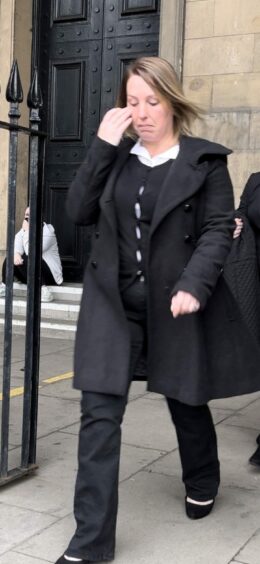 Maria Mills appeared at Perth Sheriff Court.