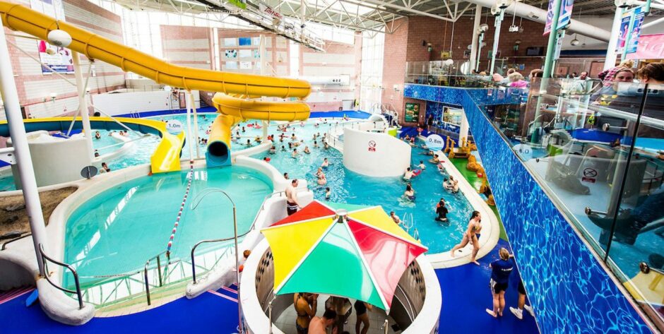 interior of Perth Leisure Pool.