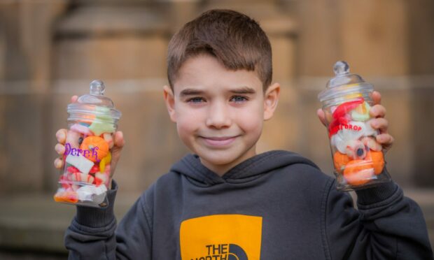 Derek Mann, 10, has tasted sweet business success.