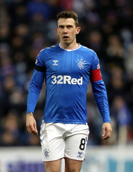 Rangers midfielder Ryan Jack.