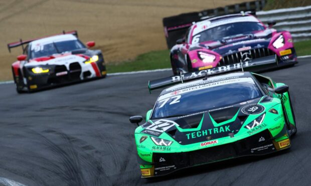 Sandy Mitchell will bid to capture his second British GT title in the Lamborghini Huracan GT3 Evo at Donington Park.