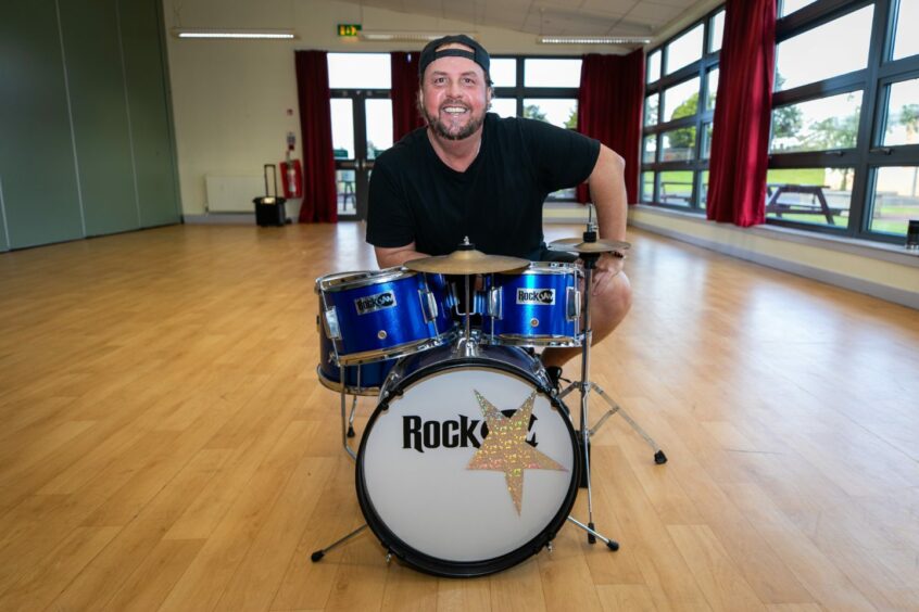 Carl Williams of Baby Rock Star Drumming Academy