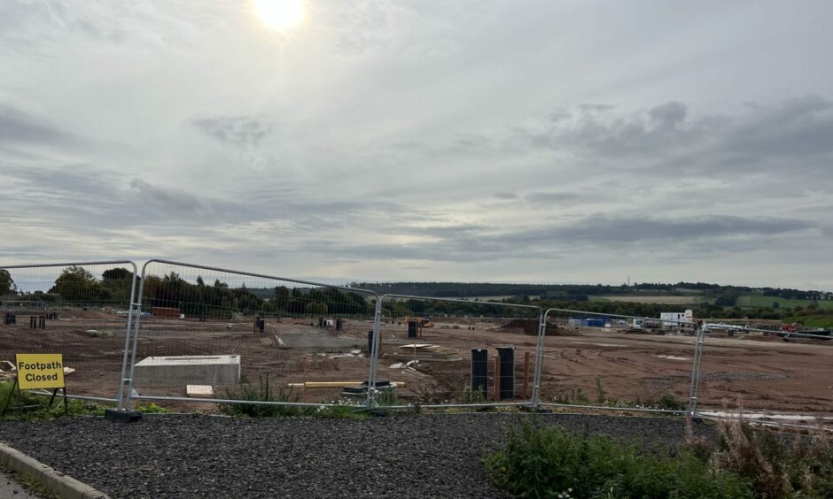 Scotia Homes' Dubton farm site at Brechin