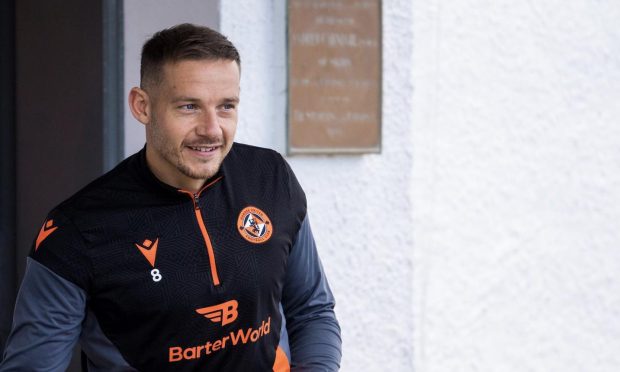 Peter Pawlett: Nearing a return from injury at Dundee United. Image: SNS