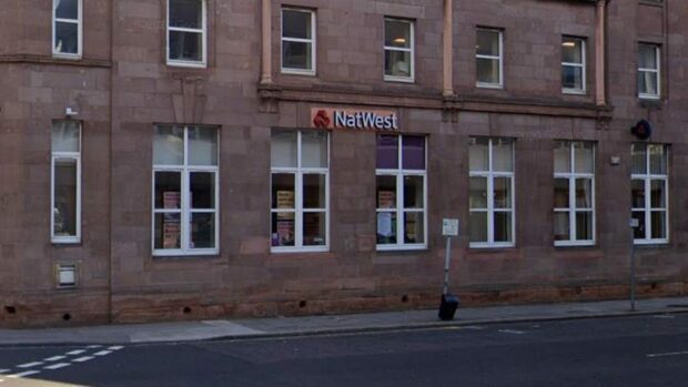 Natwest's city centre branch in Dundee.