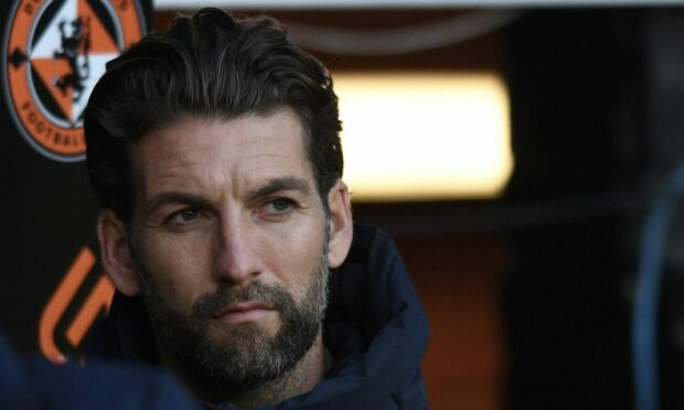 Charlie Mulgrew pictured at the Dundee United tunnel