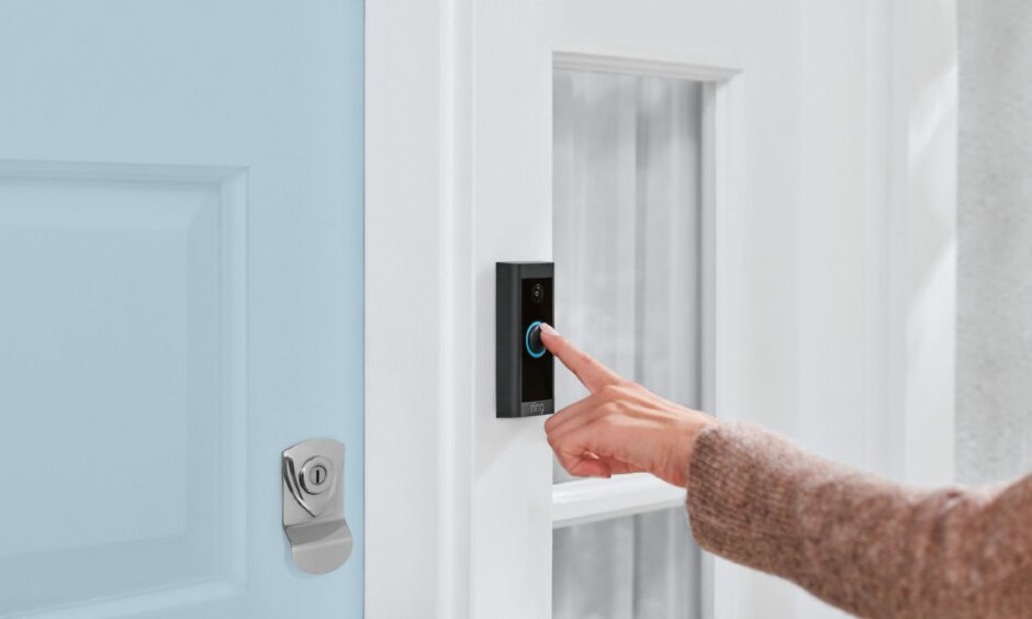 A Ring doorbell. Image: Shutterstock.