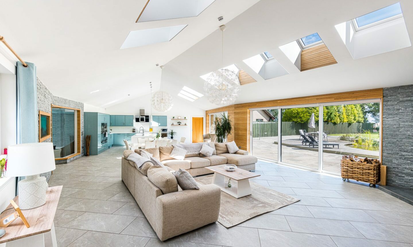 Image showcasing Smiddy Croft: £950k luxury eco home near Dundee has indoor pool