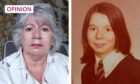 image shows Violet Wilson as a child and as a schoolgirl, when she attended Fornethy House residential school.