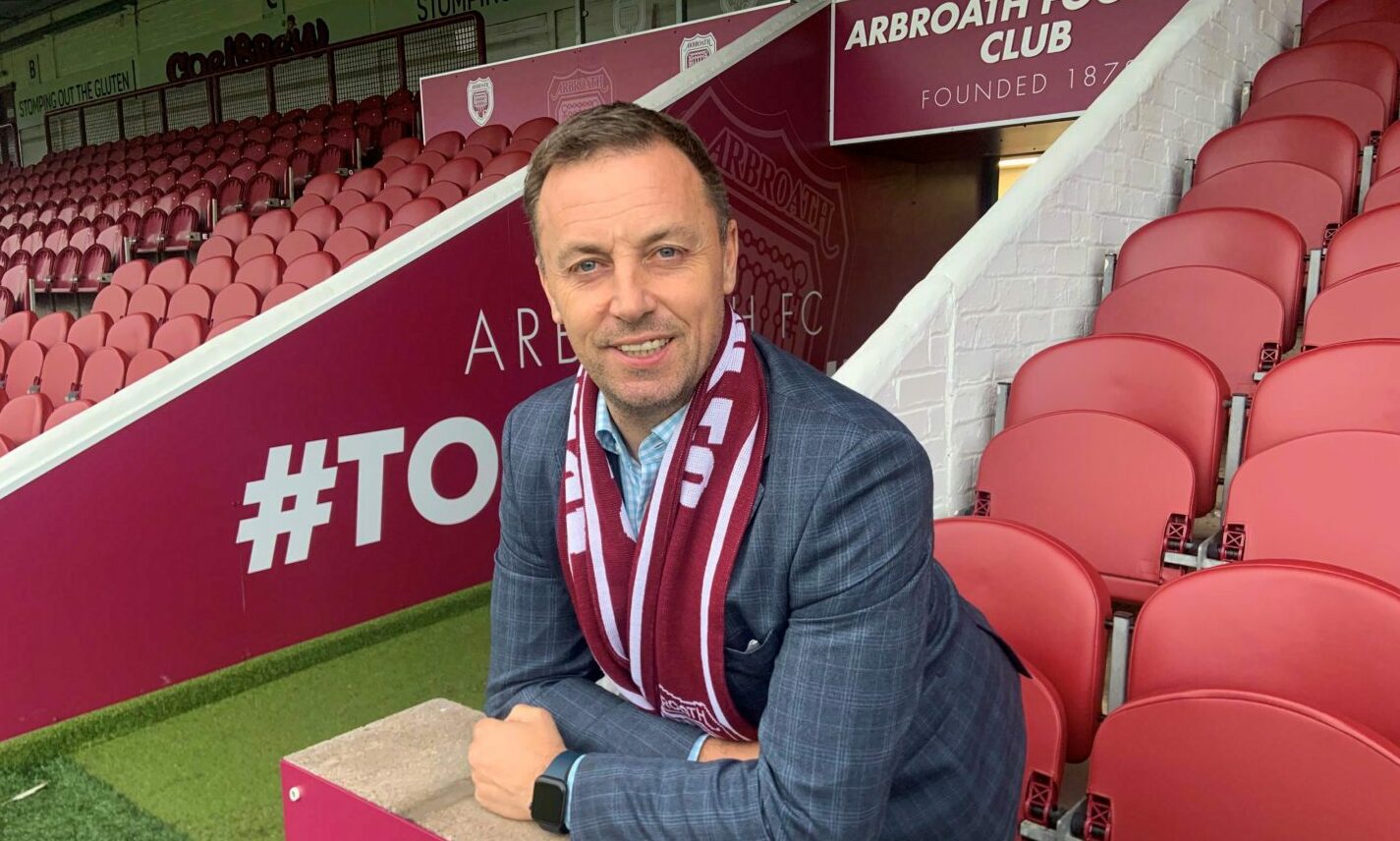 Former midfielder Barry Sellars is returning to the club as Head of Recruitment. Image: Arbroath FC