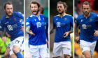 This is Stevie May's fourth season after coming back to St Johnstone. Images; SNS.